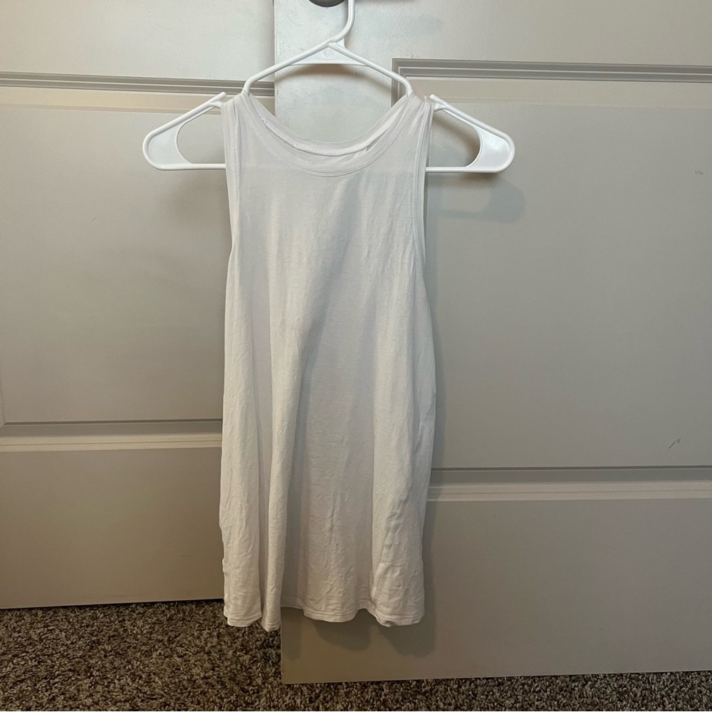 White lulu all tied up tank